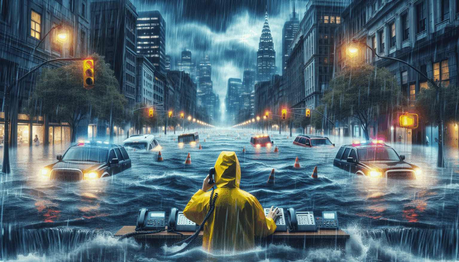 <p><strong>"Inundaciones provocan cortes de calles y más de 200 llamadas a Emergencias"</strong></p> 6