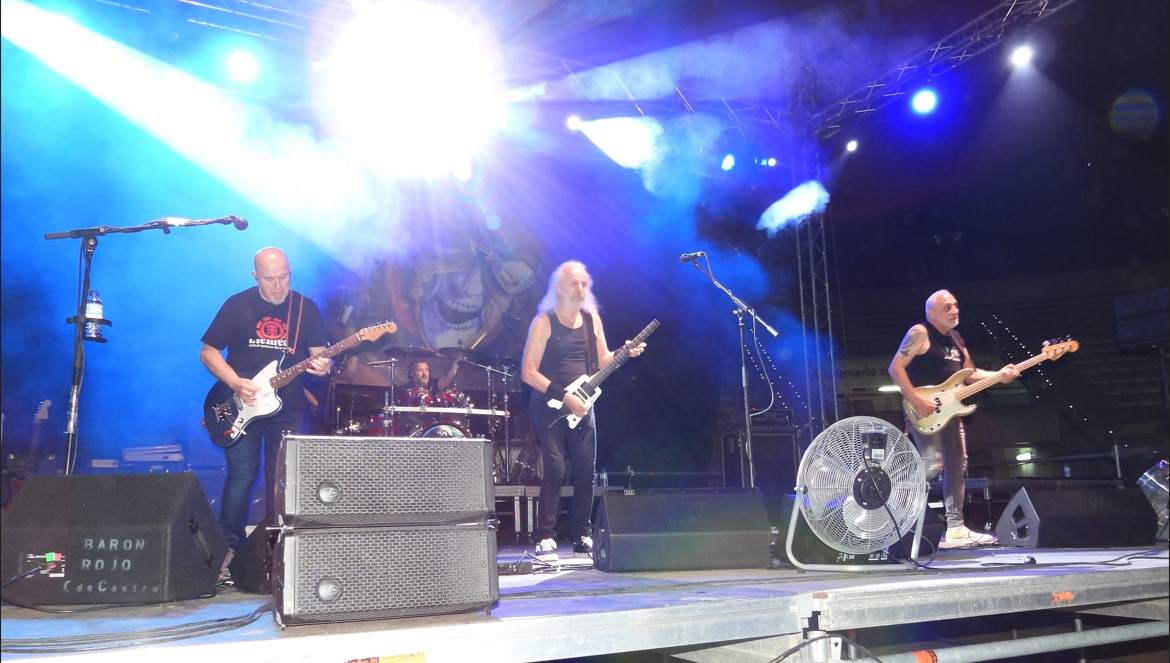 Cuatro Décadas Después: Obús y Barón Rojo Reviven el Espíritu del Rock Auténtico en Puertollano 1 Barón Rojo en concierto