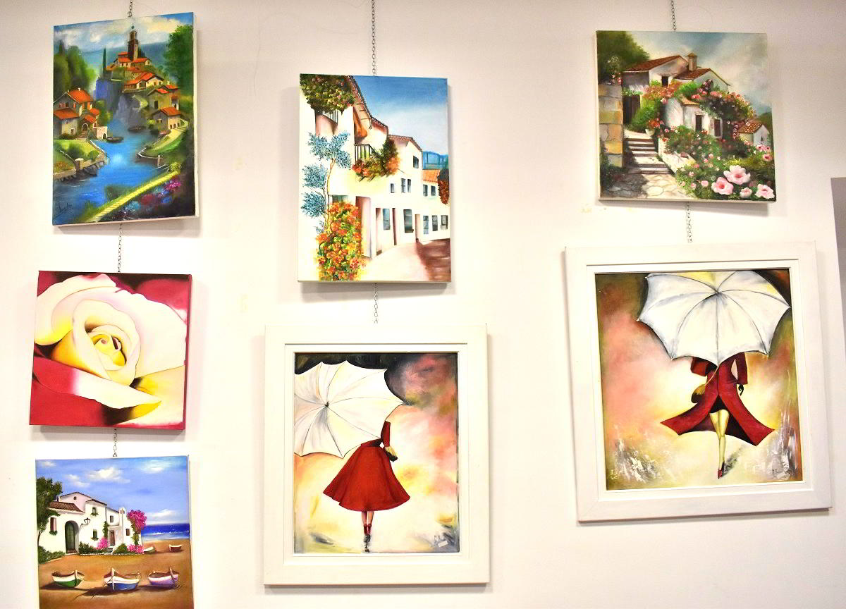 Exposición 'Pinceladas Compartidas' de las Amigas de la Pintura en la Casa de Baños 8 Exposición 'Pinceladas Compartidas' de las Amigas de la Pintura en la Casa de Baños 8