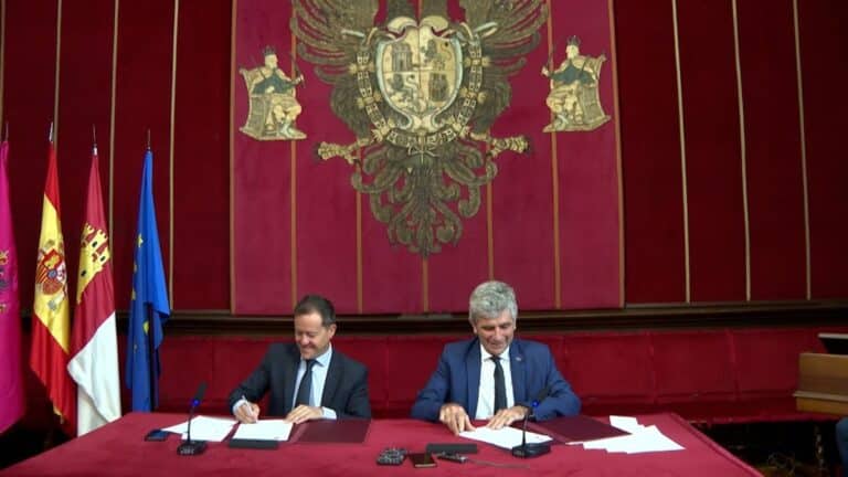 VÍDEO: Agen suma fuerzas con Toledo para ser Capital Europea de Cultura y ensalza su hermanamiento como símbolo de "paz"