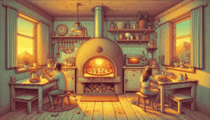 "Les encantaba la pizza, e instalaron hasta un pequeño horno"