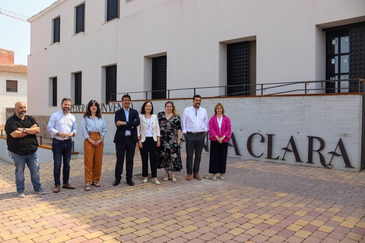 Avanzan las obras del convento de Santa Clara de Alcázar para incorporarse a la Red de Hospederías de C-LM