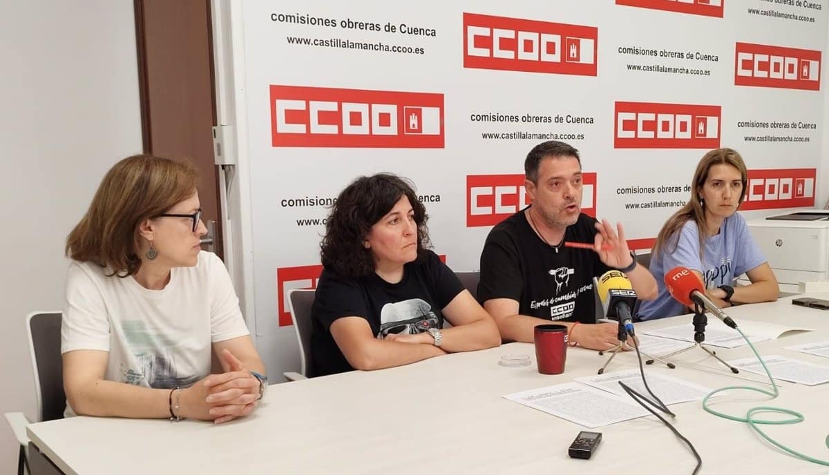 CCOO y AMPA del CEE 'Infanta Elena' de Cuenca reclaman a la Junta más personal para atender correctamente al alumnado