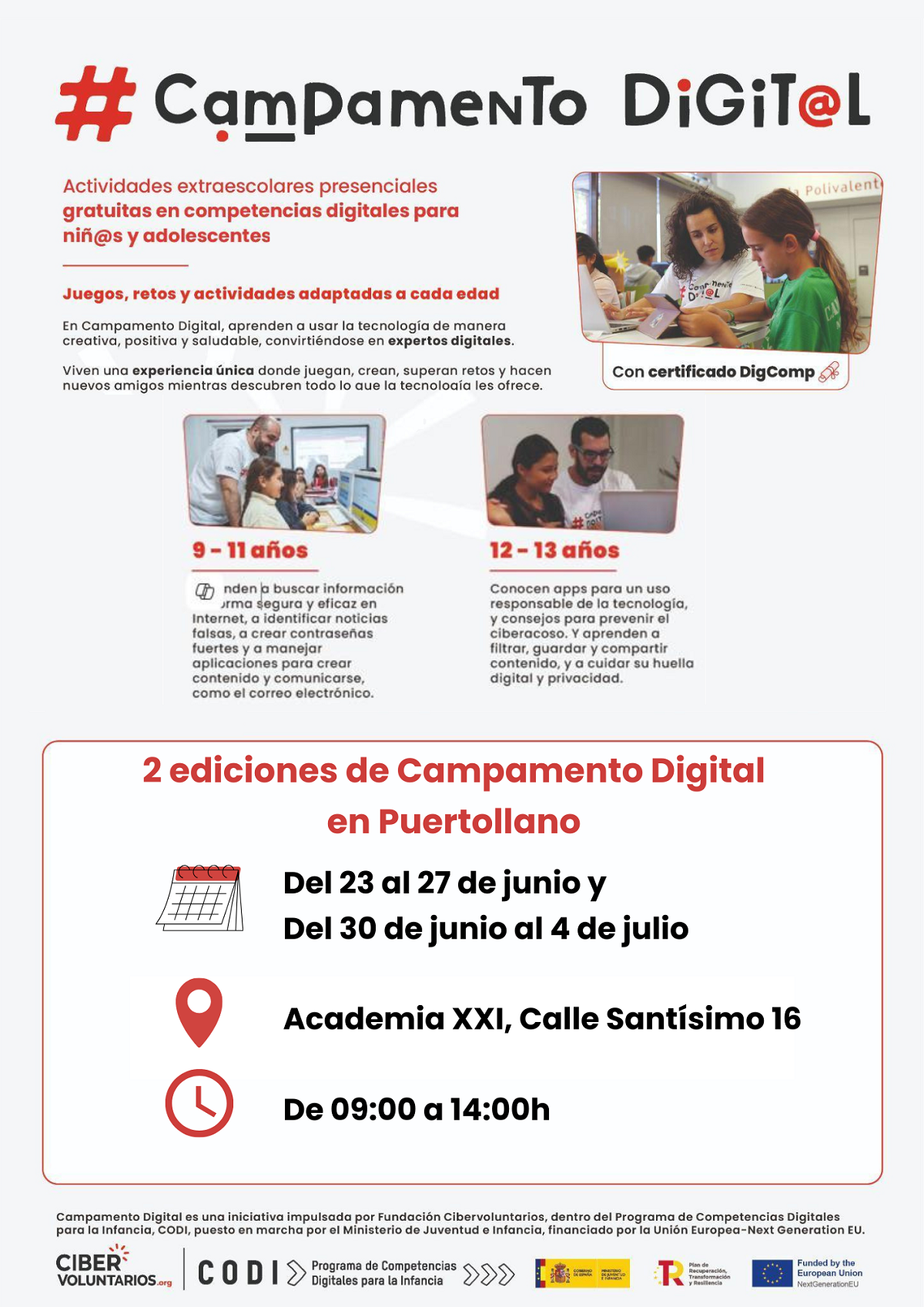 Campeonato Digital de Verano Gratuito para la Juventud: Una Iniciativa de la Fundación Cibervoluntarios 1 Campeonato Digital de Verano Gratuito para la Juventud: Una Iniciativa de la Fundación Cibervoluntarios 1
