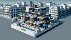 Casa VP es una vivienda unifamiliar que equilibra la privacidad interior y la conexión con un entorno urbano en Barcelona