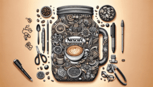 todo lo que necesitas es un bote de Nescafé