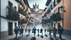 Detenido tras una persecución por varias calles de Cuenca por hurto en la vivienda de unas jóvenes