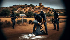 Detenido un presunto 'camello' que distribuía en pueblos de Ávila cocaína que adquiría en Talavera