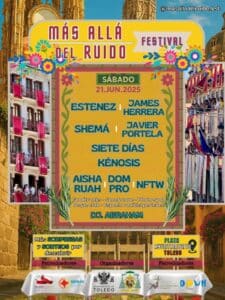 Diez artistas católicos actuarán en la I Edición del Más Allá del Ruido Fest en Toledo el próximo 21 de junio