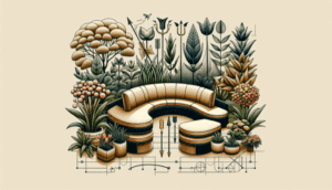 "En el jardín es recomendable optar por muebles con diseños de líneas curvas para evitar flechas envenenadas"