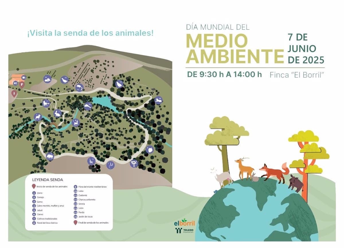 El Borril celebra este sábado el Día del Medio Ambiente con una jornada de puertas abiertas y más de 20 actividades