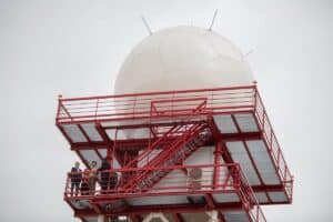 El primer radar meteorológico de última generación de la Aemet ayudará a prevenir fenómenos extremos desde Almagro