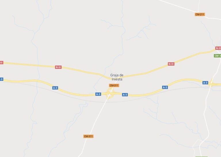 Fallece un operario de grúa en Graja de Iniesta tras ser arrollado cuando atendía a un vehículo averiado