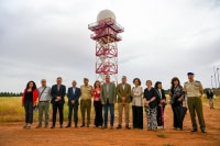 Inauguran en Almagro el primer radar meteorológico de tecnología dual de España