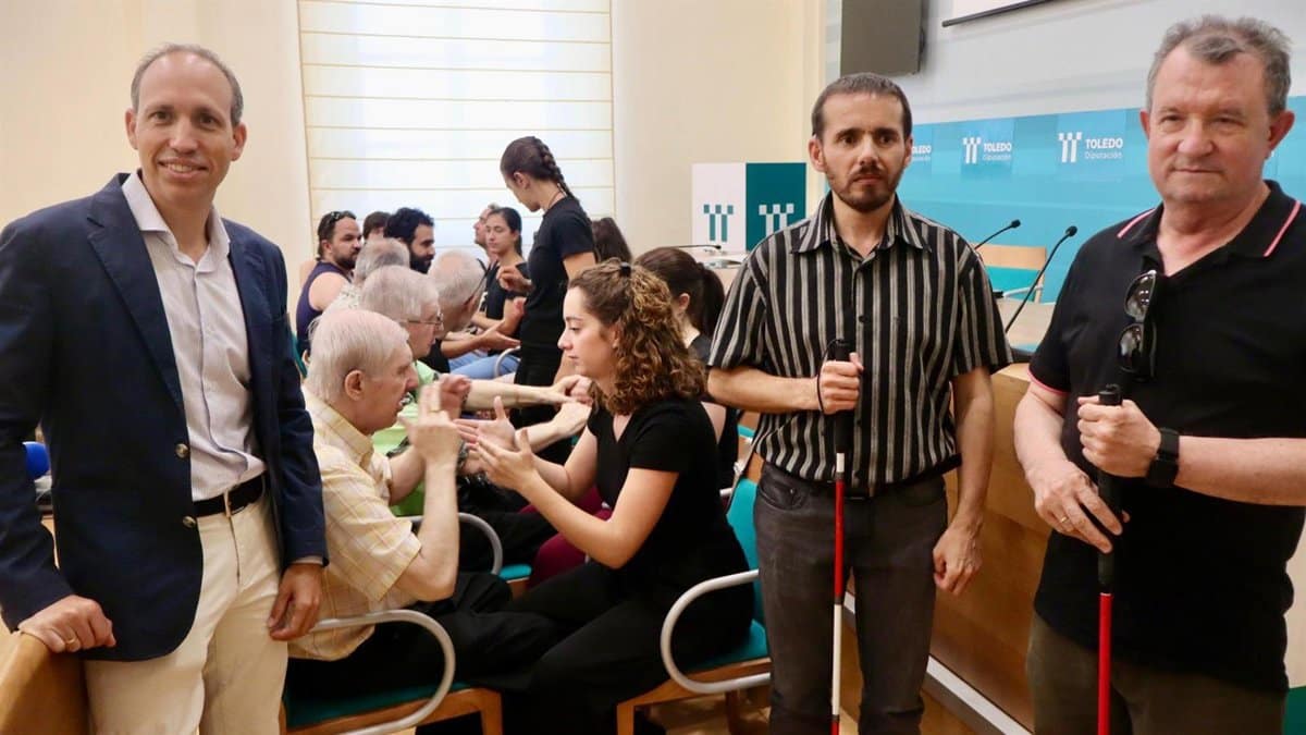 Ismael Martín se pone al frente de Asocide CLM luchando para que personas sordociegas no sean "apartadas y marginadas"