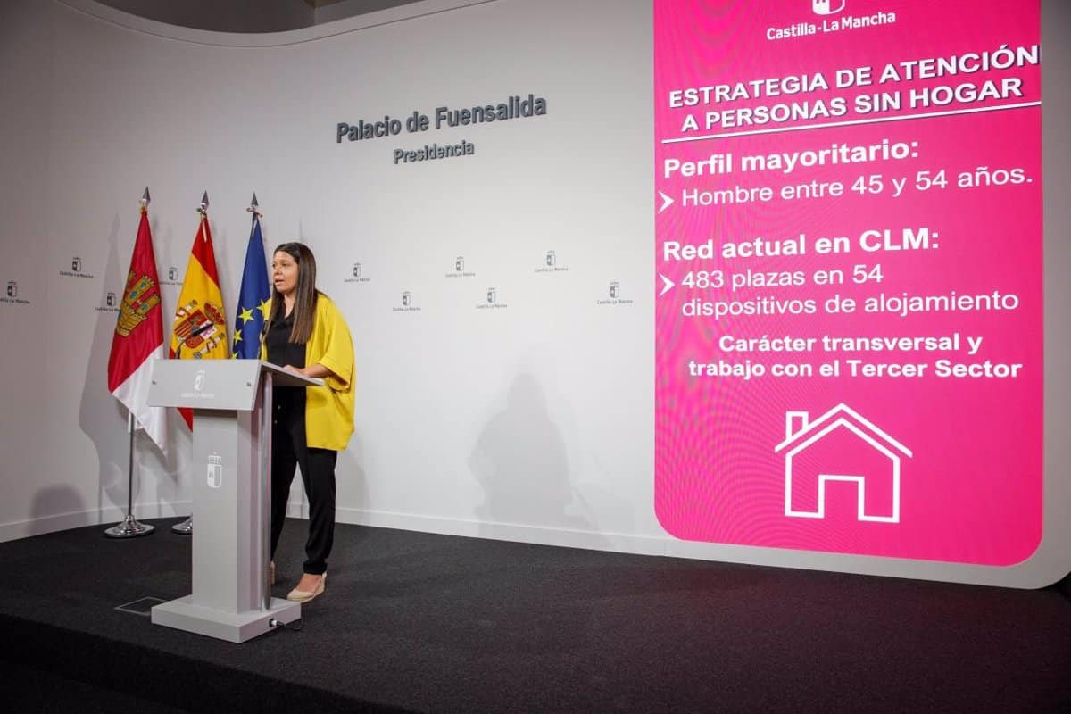 La Estrategia de Atención a Personas sin hogar de C-LM 2025-2030 cuenta con 19 millones para erradicar la pobreza severa