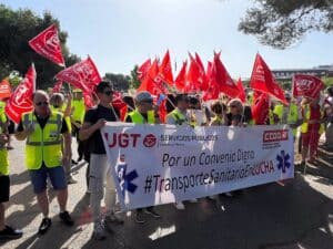Junta decreta servicios mínimos del 100% en urgencias ante la huelga de transporte sanitario de los días 16, 17 y 18