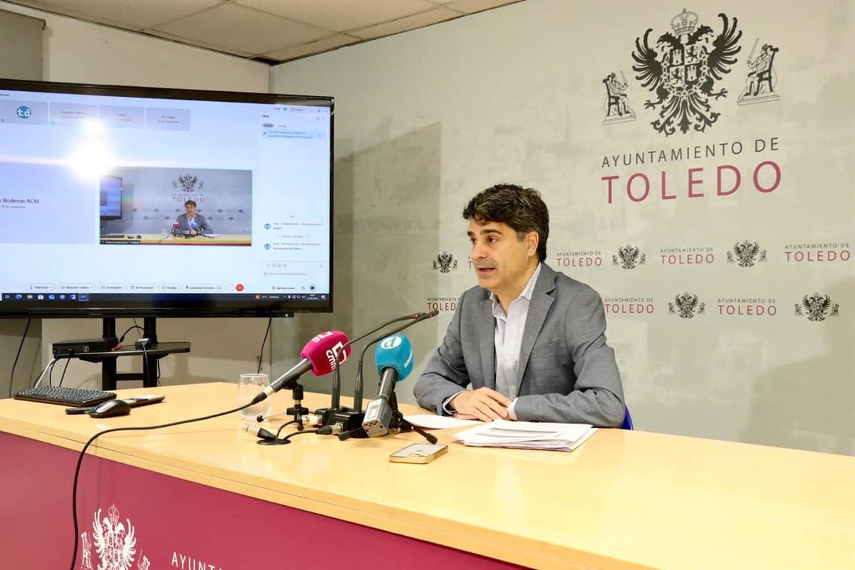 La obra del toledano puente de Alcántara hacia el Diamantista se retrasa tres meses por la crecida del Tajo