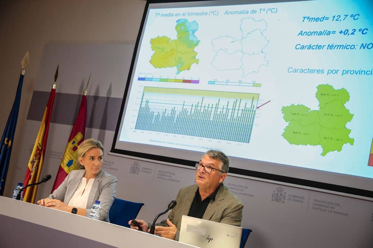 La primavera 2025 en Castilla-La Mancha se sitúa entre las más húmedas desde que hay registros por las intensas lluvias