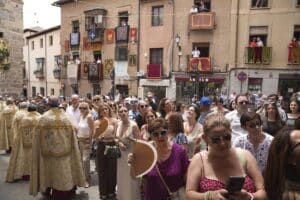 Lipotimias o golpes de calor, entre las 37 incidencias sanitarias registradas en Toledo tras la procesión del Corpus