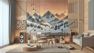 lanza un panel decorativo acústico para aislar la casa de ruidos sin perder de vista el estilo más actual