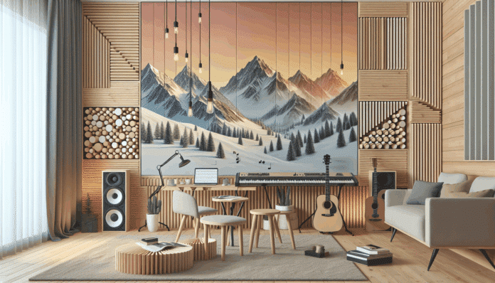 lanza un panel decorativo acústico para aislar la casa de ruidos sin perder de vista el estilo más actual