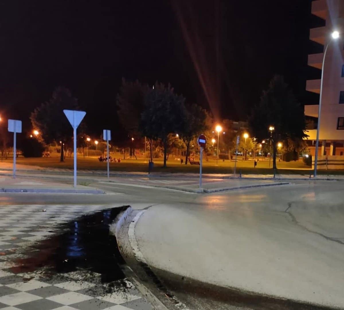 Policía Local de Cuenca localiza a un conductor que se dio a la fuga tras un accidente én un 'pique'con otro