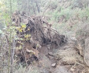 Prohíben el baño en Las Chorreras del Cabriel y cierran el acceso por la margen derecha del río por la DANA de 2024