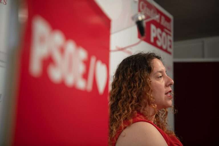 Sara Martínez no descarta ser la candidata del PSOE en Ciudad Real aunque indica que todavía no ha llegado ese momento