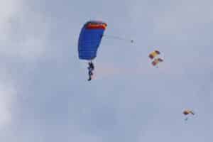 Socuéllamos recuperará la exhibición paracaidista del Ejército del Aire y el Espacio en las Fiestas de Manchavino