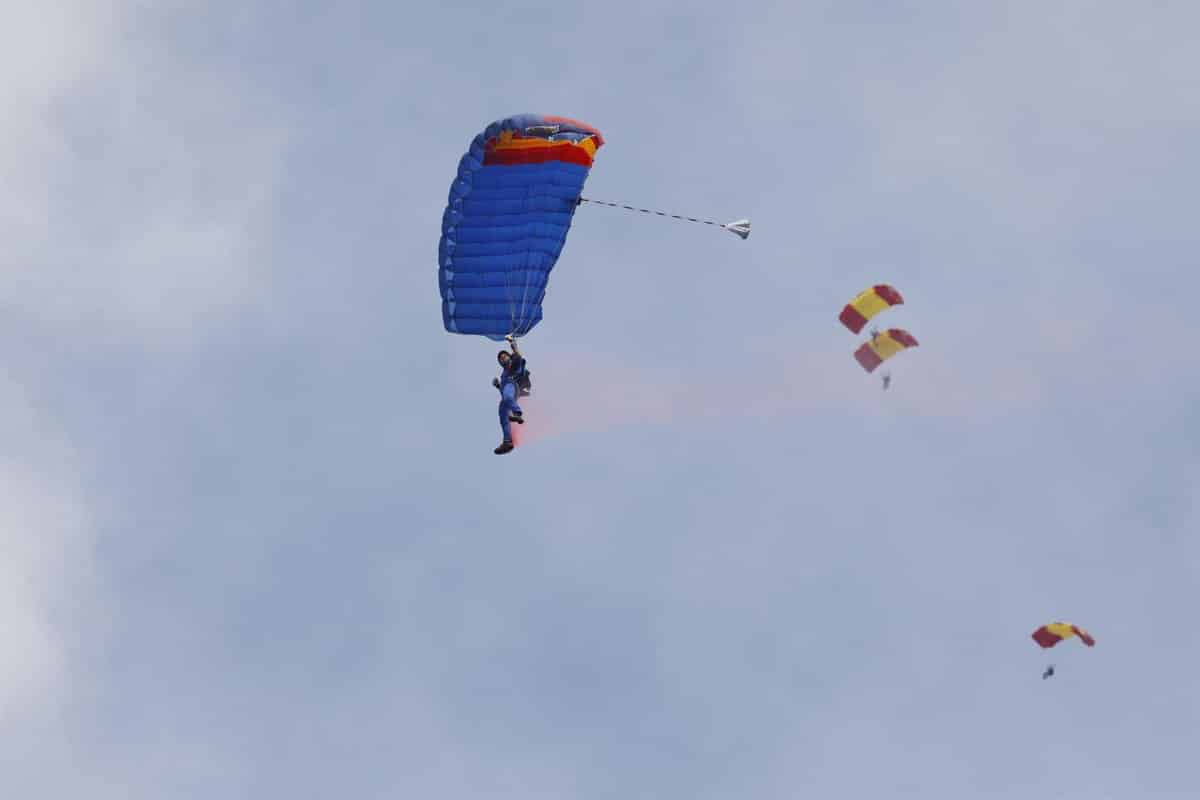 Socuéllamos recuperará la exhibición paracaidista del Ejército del Aire y el Espacio en las Fiestas de Manchavino