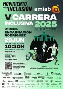 Todo listo en Albacete para la celebración de la V Carrera Inclusiva de Amiab este domingo