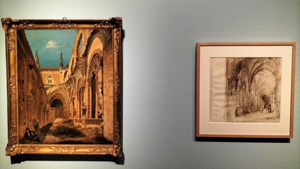 Toledo visto por los pintores románticos Pizarro y Villaamil, en una microexposición en el Museo del Greco hasta octubre