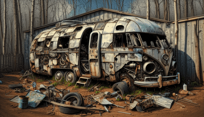"Restauramos una Airstream que había estado abandonada en un desguace cincuenta años"