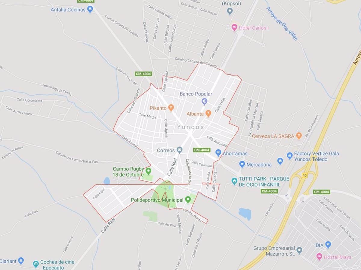 Un joven de 20 años es agredido por arma blanca en Yuncos (Toledo)
