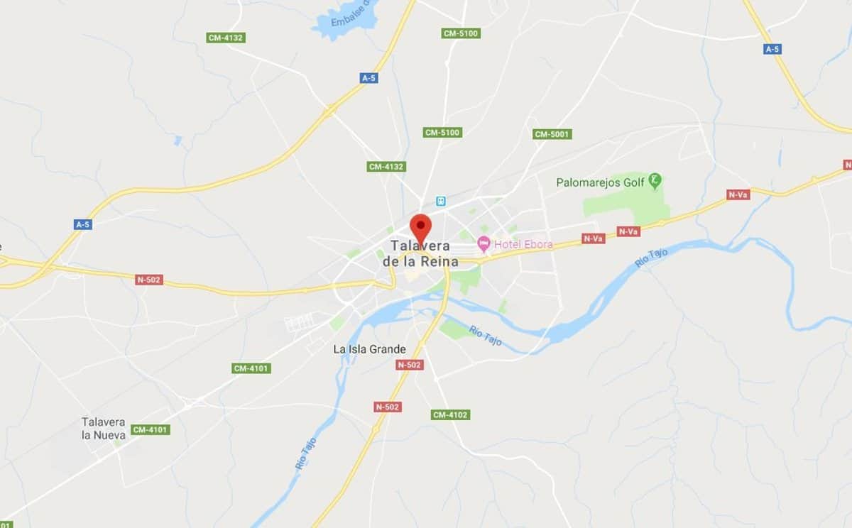 Un trabajador de 50 años resulta herido tras ser atropellado por un toro mecánico en Talavera