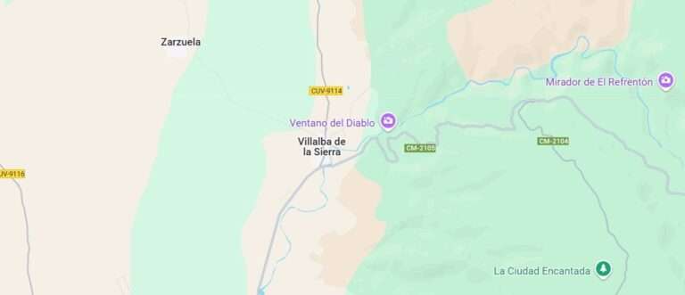 Una persona sufre una caída mientras practicaba barranquismo en Villalba de la Sierra (Cuenca)
