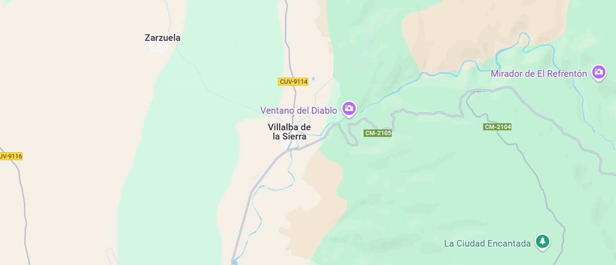 Una persona sufre una caída mientras practicaba barranquismo en Villalba de la Sierra (Cuenca)