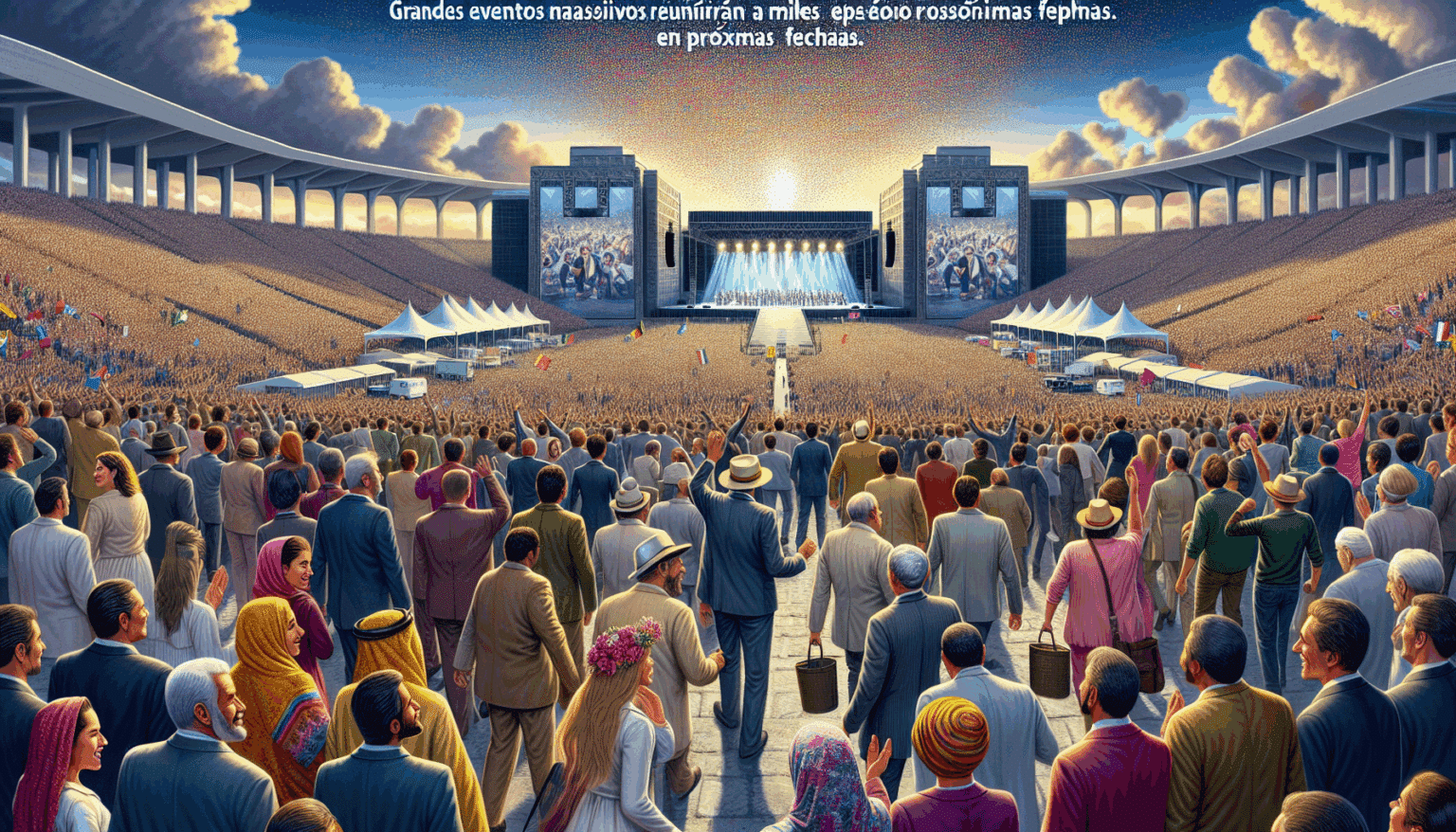 <p><strong>"Grandes Eventos Masivos Reunirán a Miles de Personas en Próximas Fechas"</strong></p> 4 <p><strong>"Grandes Eventos Masivos Reunirán a Miles de Personas en Próximas Fechas"</strong></p> 4