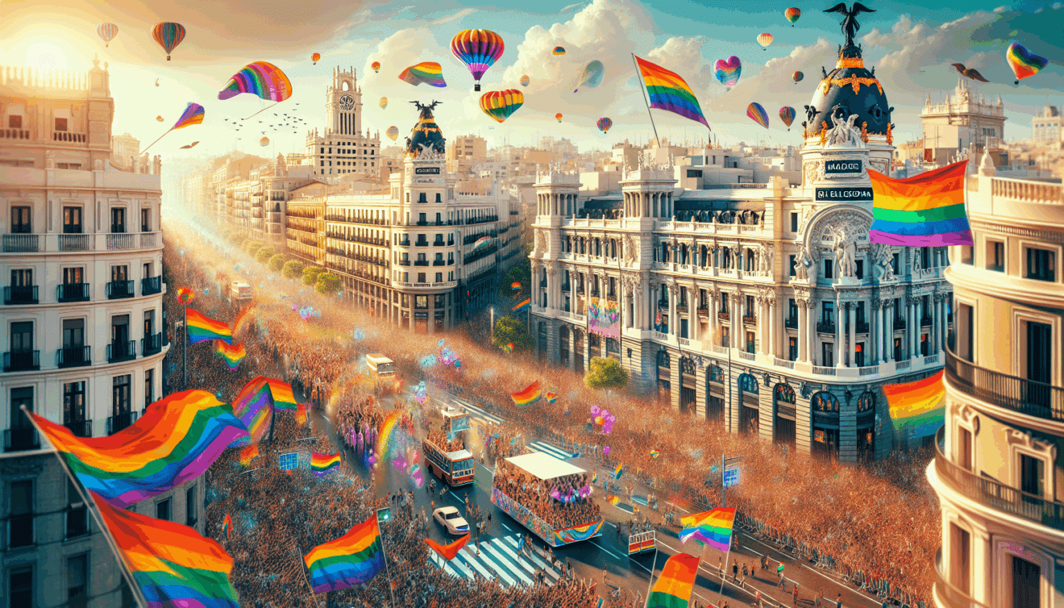 Multitudinaria marcha del Orgullo 2025 inunda el centro de Madrid 3