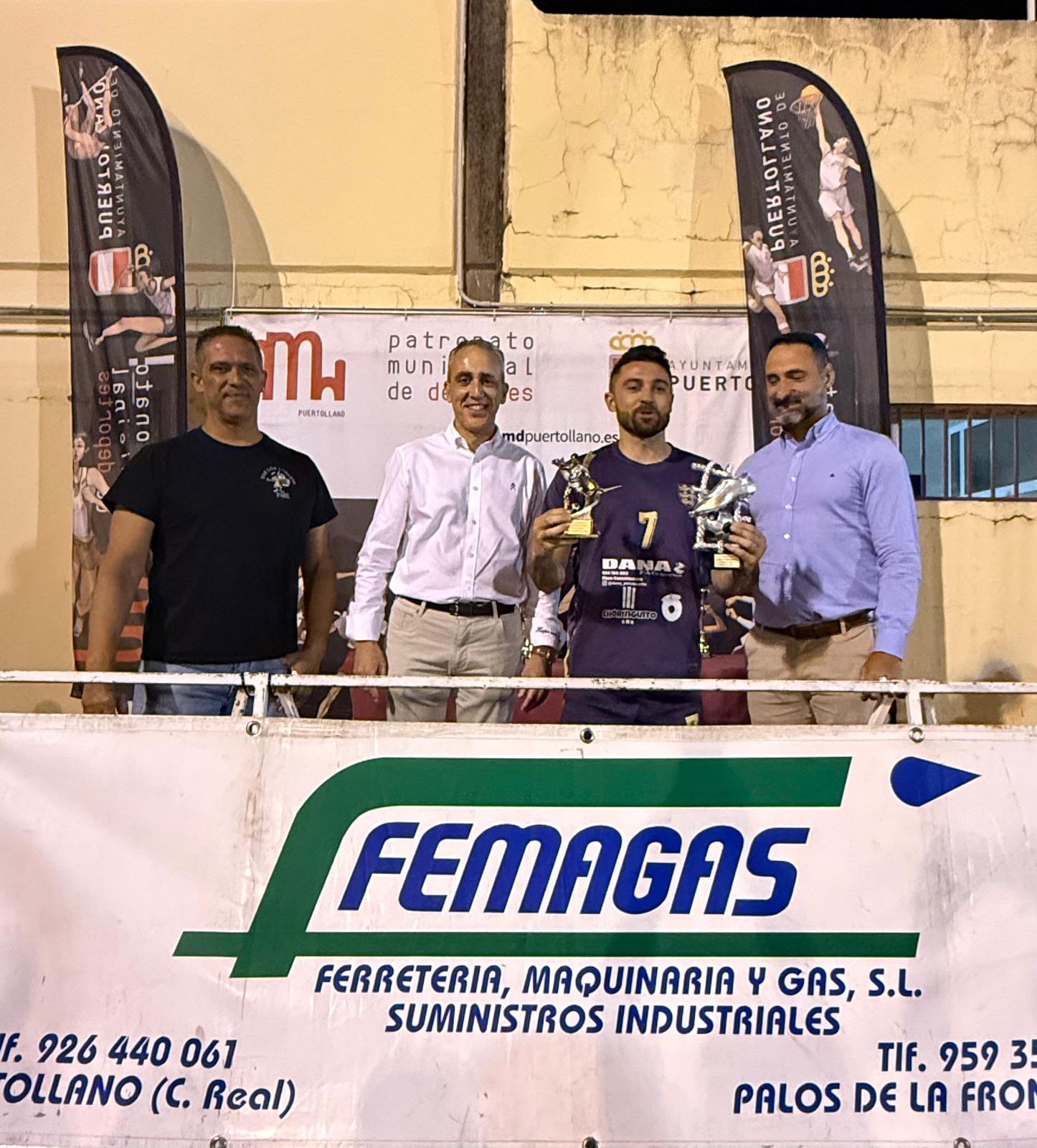 Culminación triunfante del XXVI Torneo Ciudad de Puertollano de Fútbol 7 – Trofeo Femagás con ambiente espectacular 1 Máximo goleador y MVP Iván Limón