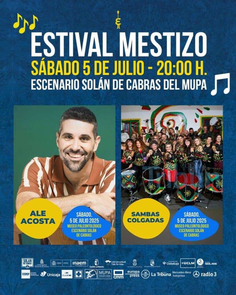 Ale Acosta y Sambas Colgadas pondrán este sábado el broche festivo a Estival Cuenca 25