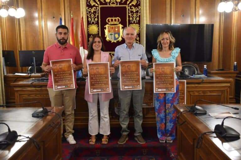 Arrancan las jornadas que recuperan el pasado romano de Villar de Domingo García con visitas guiadas a Noheda