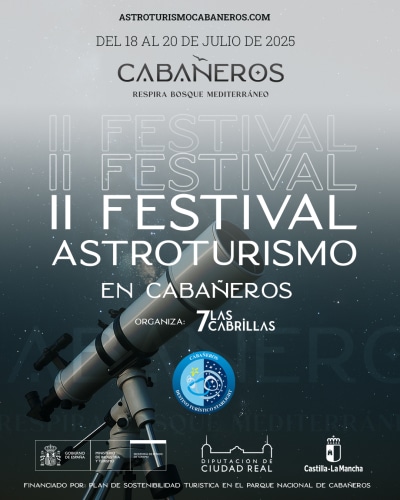 Cabañeros Celebrará la Segunda Edición del Festival de Astroturismo Organizado por la Diputación de Ciudad Real