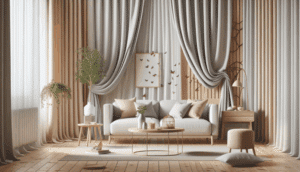 la cortina de Ikea que mantiene la casa fresca, ligera y protegida de insectos
