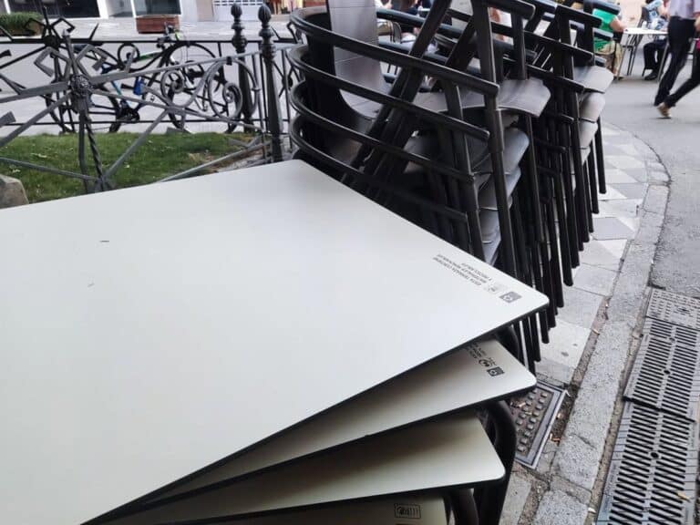 Cuenca en Marcha reclama que la nueva ordenanza de terrazas de hostelería garantice el tránsito peatonal