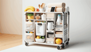 Lo nuevo de Aldi es este carrito organizador compacto que está llamado a mejorar el orden en tu cocina o en el baño