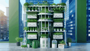 Esta es la torre de cultivo de Lidl que riega sola y transforma la terraza: práctica, verde y compacta