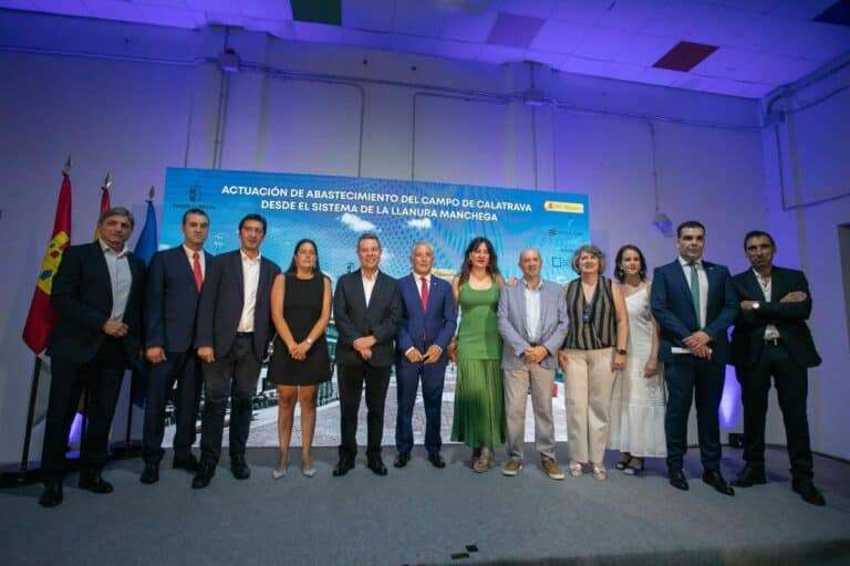 Tubería de Llanura Manchega abastecerá a 150.000 personas de Campo de Calatrava, Daimiel y Ciudad Real