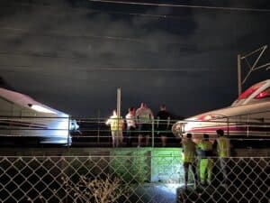 La vía ferroviaria entre Yeles y La Sagra "está liberada" aunque de momento no hay tráfico habitual, según Subdelegación
